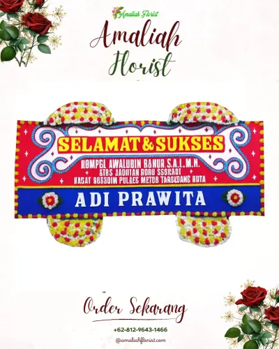 Karangan Bunga Ucapan Selamat pasirgadung